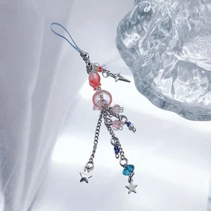 Ocean Theme Star Pendant Keychain Metal Cellphone Lanyard - Photo 1 sur 14