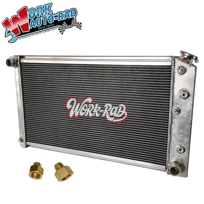 Radiador de aluminio con núcleo de 2 filas para Buick Electra 1971-1987 / 1966-1990 LeSabre Foto 1 de 4