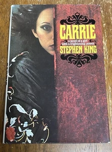 Stephen King - Carrie - First Edition - 1974 HC / DJ Gutter Code MP5BB Doubleday - Picture 1 of 10