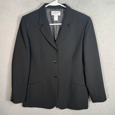 Pendleton Womens Black Blazer Jacket Size 10 Polyester Made In USA - Image 1 of 4