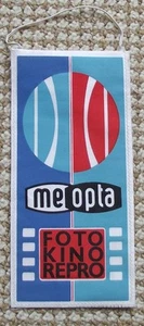 Meopta Camera TLR & View Master Meoskop Maker Foto Kino Repro Pennant Flag - Picture 1 of 2