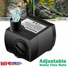 UK Electric Water Feature Pump Small Fountain for Indoor Garden Fish Pond Pet