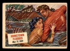 1954 Topps Scoops #73 Johnstown Flooded VG