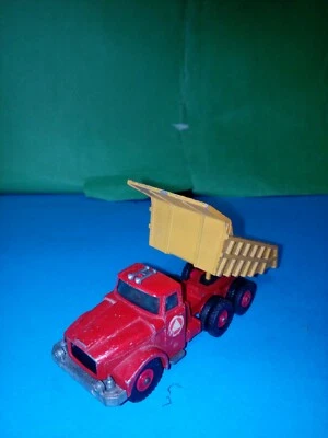 MATCHBOX LESNEY ENGLAND TRUCK SCAMMELL TIPPER  metallo  - Immagine 1 di 3