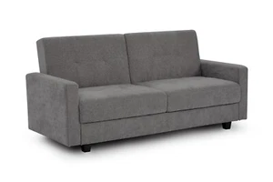 Brand New Grey 3 Seater Sofa Bed with Sleeping Area and Under Seat Storage - Picture 1 of 9