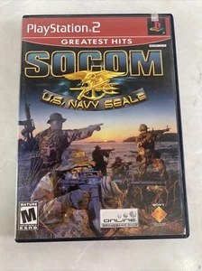 SOCOM: U.S. Navy SEALs (Sony PlayStation 2, 2002) EXCELLENT COND FREE POST - Picture 1 of 6