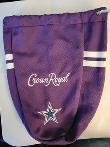 Crown Royal Bottiglia di Whisky 750 ml Dallas Cowboys Sacchetto Sacchetto Sacchetto - Foto 1 di 2