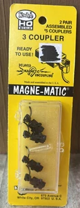 Kadee #3 Assembled #5 Metal Couplers 2 Pair : HO Scale NIP - Picture 1 of 2