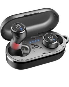 TOZO T10 Earbud True Wireless Stereo Słuchawki - Czarne - Zdjęcie 1 z 5