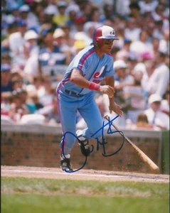DAVE MARTINEZ SIGNED MONTREAL EXPOS 8X10 PHOTO # 2 - Picture 1 of 1