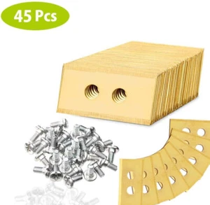 30 Pieces Robot Mower Blades Double Hole Replacement Blade for Worx Mowers - Picture 1 of 12