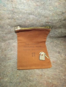 Citizens National Bank Newport PA Bank Bag Perry County PA - Picture 1 of 1