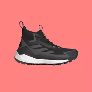 Adidas Terrex Free Hiker 2.0 Men's Hiking Shoes Black/White HQ8395 Size 15 New - Picture 1 of 11