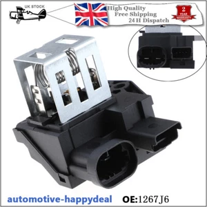 For Peugeot 207 208 Citroen C2 C3 Radiator Fan Motor Relay Resistor 9662872380 - Picture 1 of 7