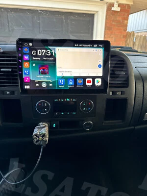 For Chevrolet Silverado 1500HD 3500HD Car Radio Carplay Player GPS NAVI Stereo - Image 1 of 4