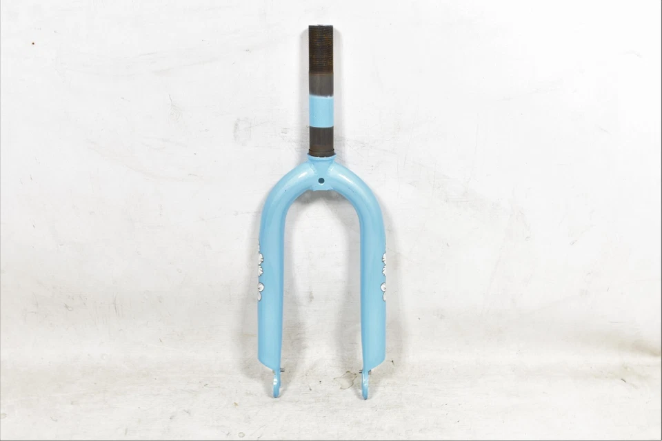 16” WHEEL BLUE BIKE FORK 1” STEERER ELECTRA +OTHER BIKES 22.2mm STEM 132mm - Image 1 of 2