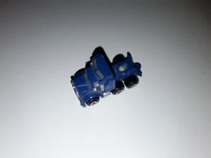 MICRO MACHINES Semi Truck bleu camion - Imagen 1 de 1
