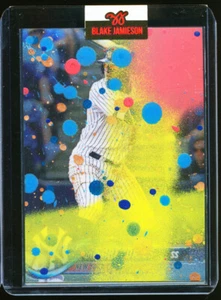 BLAKE JAMIESON ON CARD AUTO Topps Project 2020 70 ACEO Art Painting Yankees 1/1 - Picture 1 of 2