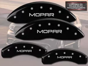 2004-2008 Chrysler Pacifica Front + Rear Blk MGP Brake Disc Caliper Covers Mopar - Bild 1 von 10