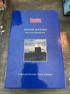 Popular Science VHS “Extreme Machines” Nuclear Submarines Video Library TLC Vid - Picture 1 of 5