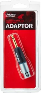 D'Addario Accessories PW-P047AA ¼” Male Balanced to XLR Female Adapter - Imagen 1 de 5