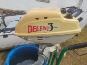 3 PS Außenborder Bootsmotor Delfino perfekt für Schlauchboot Anker DDR Motorboot - Bild 1 von 13