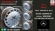 Produktbild - Felgen Gulli 8j 17 Zoll 5x112 für Mercedes 107 108 109 116 123 126 Felgen