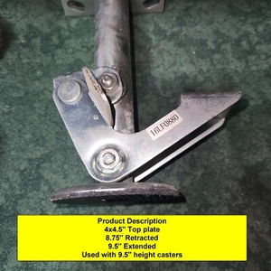 Albion Caster Floor Lock Brake 16LF0880 (45268-Tub D) - Picture 1 of 5