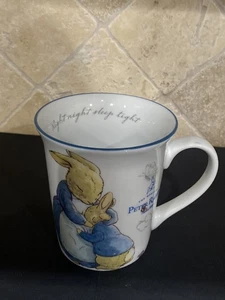 Beatrix Potter Peter Rabbit  Night Night Sleep Tight  Coffee Mug 14oz - Picture 1 of 5
