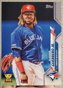 Vladimir Guerrero Jr. 2020 Topps Short Print Variation SP 5X7 JUMBO CARD #/49 - Bild 1 von 1