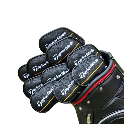 TAYLORMADE TLM Golf Club Headcovers Set - Driver & Iron Covers NEW