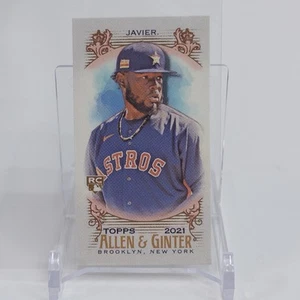 2021 TOPPS ALLEN & GINTER MINI CRISTIAN JAVIER #266 HOUSTON ASTROS RC - Picture 1 of 2