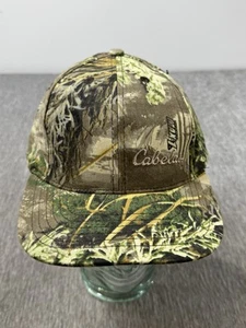 Cabelas Hat Cap Snap Back Camo Advantage Max-1 Hunting Outdoors Men y2k Grunge b - Picture 1 of 9