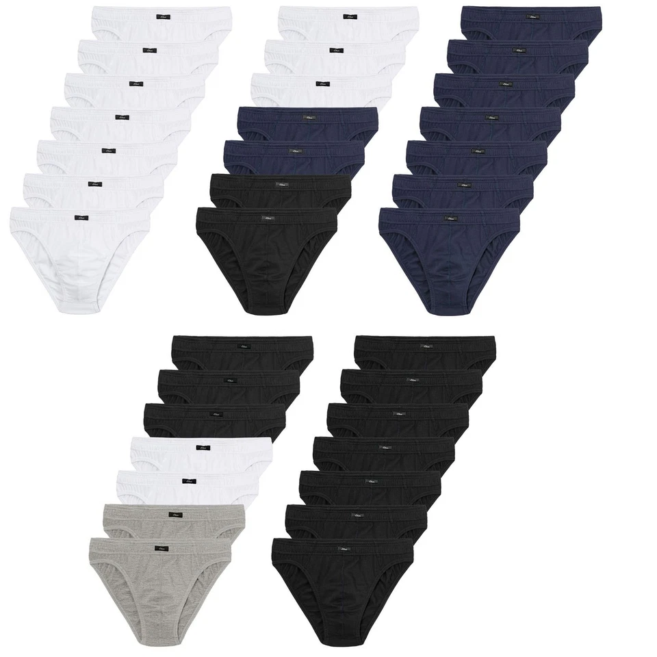 S.OLIVER Herren Slips Change Daily Unterhosen Männer Baumwolle schwarz | 7 Stück - Bild 1 von 1