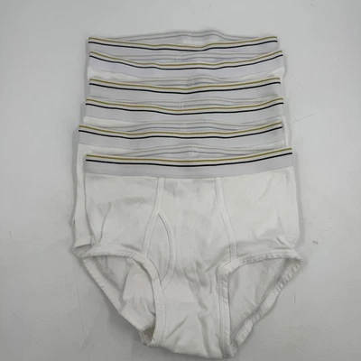 Calzoncillos Stafford vintage para hombre talla 36 ropa interior blanca a medida 5 pares grado B Foto 1 de 4