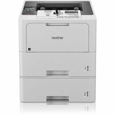 Brother HL-L6210DWT Business Monochrome Laser Printer with Dual Paper Trays, - Image 1 of 4