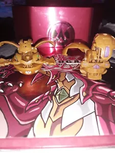 Bakugan Percival Bronze Pyrus Neu Vestroia & Hades Darkus - Bild 1 von 3