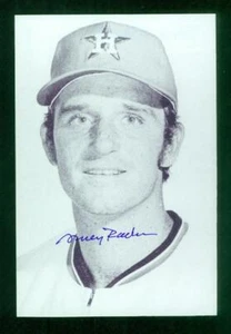 #0420, 4" x 6" Photo Card, Signed-Autographed, Doug Rader, Houston Astros - Picture 1 of 2