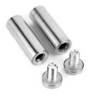 Stainless Steel Hollow Advertising Nail Glass Nail 4Pcs(19*60Mm) Was