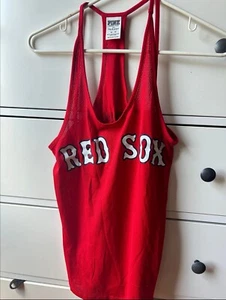 Victoria’s Secret PINK Boston Red Sox Red Tank Top XS Extra Small - Picture 1 of 3