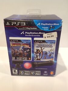 Playstation Move Bundle, 2010, PS3, PS Eye, Deadmunds Quest & Sports Champions