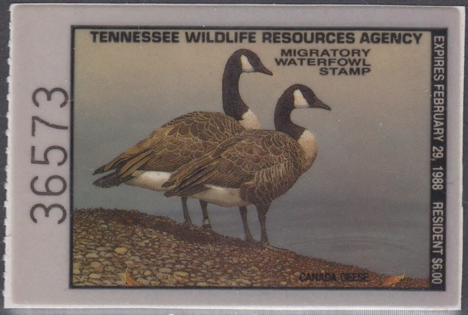 USA Tennesse  MNH Waterfowl  Ducks Jaffe TN9   Value $ 15.00 - Image 1 of 1