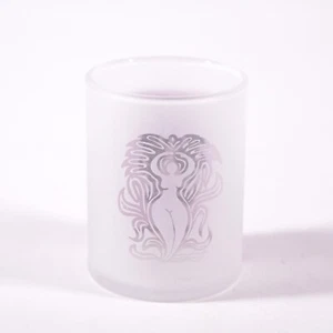 Frosted Feminine Goddess Mother Woman Shot Glass Drinking Cup Drinkware Barware - Picture 1 of 10