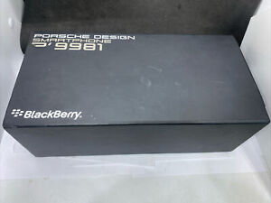 BlackBerry Porsche Design P9981 QWERTY + noir arabe débloqué usine 3G GSM