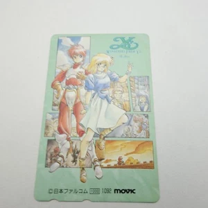 Tarjeta telefónica japonesa Ys III: Wanderers from Ys 1989 - Imagen 1 de 6