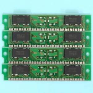 30 Pin 4MB RAM (4x1MB Modules) Non Parity 5V 80ns NEC Memory *TESTED+REPORT* - Picture 1 of 5