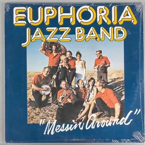 EUPHORIA JAZZ BAND Messin Around 1975 LP * SEALED * Vinyl Record Album EJB 101 - Foto 1 di 2