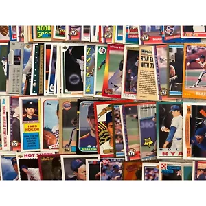 107 Different Nolan Ryan Baseball Cards Vintage MLB Astros Rangers Angels Mets - Picture 1 of 7