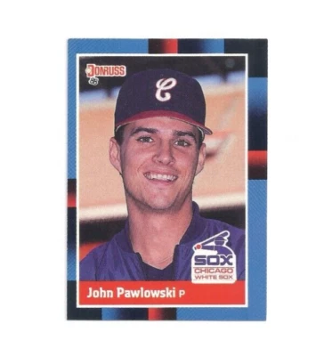 MLB 1988 Donruss PAUL PAWLOWSKI #457 Rookie Card Chicago White Sox - Image 1 of 2