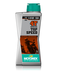 MOTOREX 4T TOP SPEED 15/50 OIL Modern Synthetic High Performance 1LITRE Fast Shi